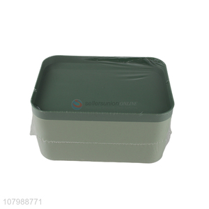 Wholesale rectangular simple multi-use food grade plastic storage box for masks