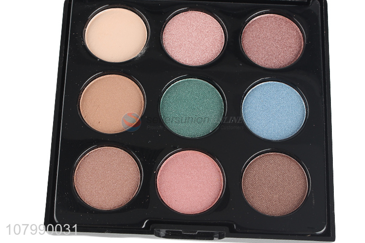 Low price 9-color eyeshadow lasting makeup byeshadow palette wholesale