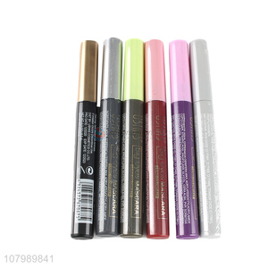 Top quality multicolor waterproof non-smudge mascara women cosmetics