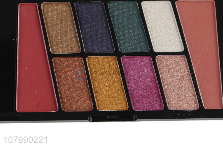 Online wholesale 10 colors eyeshadow palette women eye makeup palette