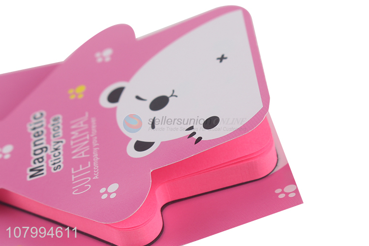 Factory direct sale cute design magnetic sticky note wholesale