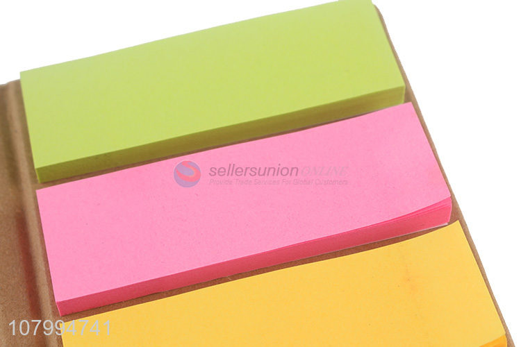 Latest products color paper sticky notes and ruler set wholesale