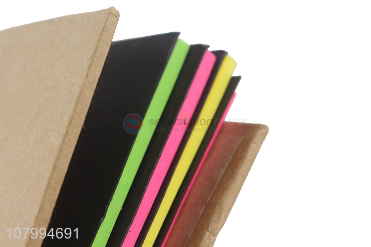 Factory wholesale colourful reusable sticky notes post-it notes