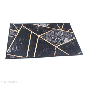 China export black non-slip floor mats universal decorative carpets