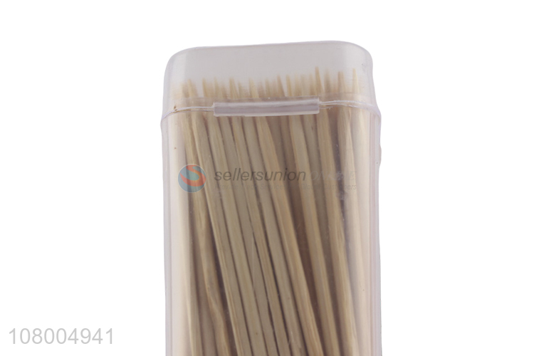 Best selling plastic bottled toothpicks household table toothpicks