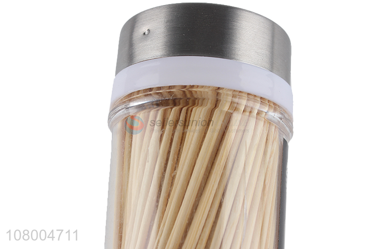 Yiwu market boxed toothpicks restaurant disposable fruit toothpicks