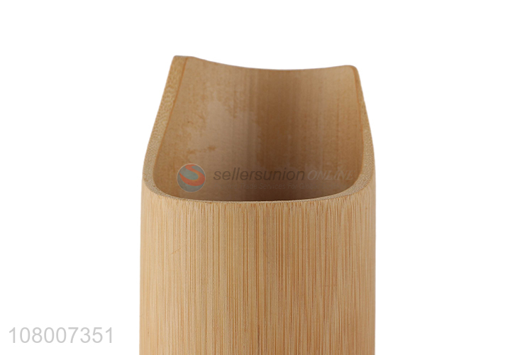 Best selling eco-friendly bamboo storage tube for kitchen cooking utensils