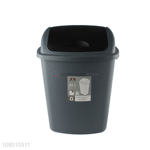 Hot selling 25L household plastic waste bin for living room