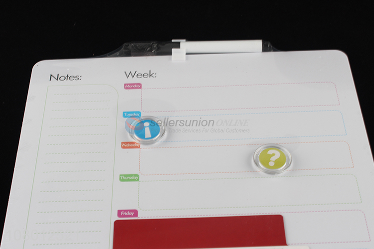 Custom Dry Erase Magnetic Memo Board Multifunctional Whiteboard