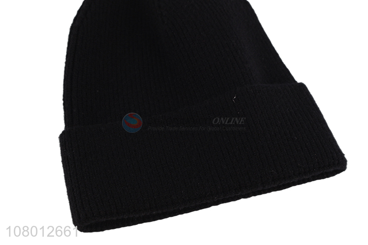 China manufacturer unisex knitted beanies adult winter warm hats