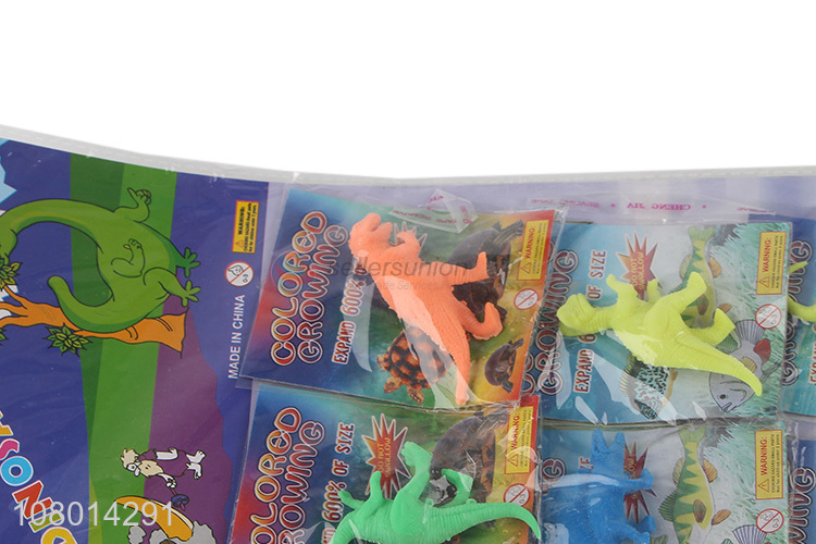 Factory supply big growing toy animal expanding toy dinosaur wholesale