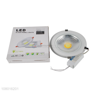 Hot sale embedded downlight round two-color lighting