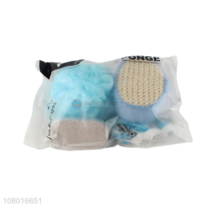 New arrival durable household bath sponge set for sale