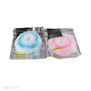 China wholesale multicolor super soft bathroom bath ball flower