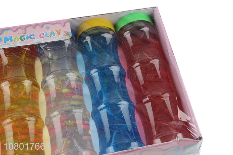 China factory clear funny magic crystal mud for kids gifts