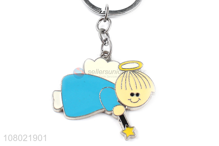 High quality metal keychain enamel customized key chain advertising gift