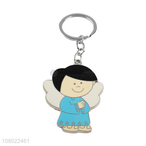 Top product zinc alloy keychains custom 2D 3D enamel key chain wholesale