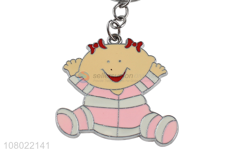 Hot items alloy keychains lovely cartoon key chain online wholesale