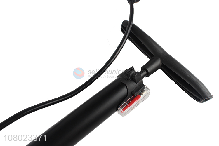 Factory wholesale stainless steel portable manual bicycle inflator