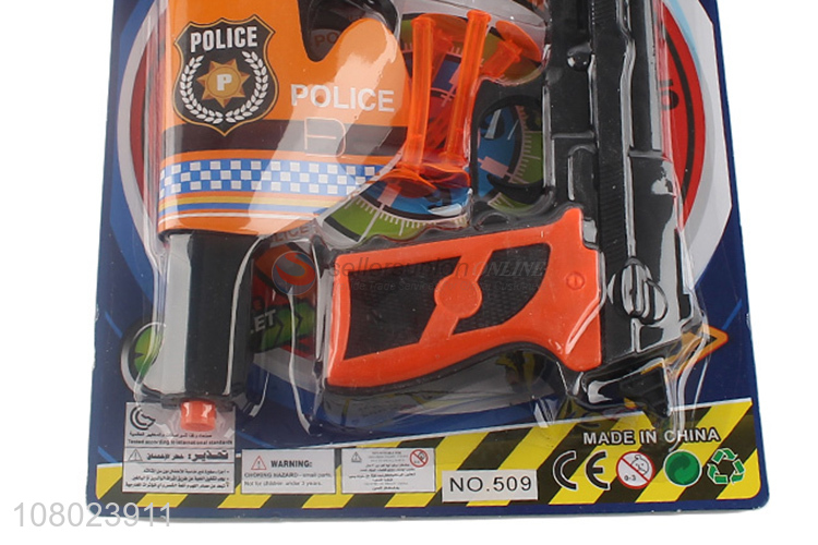 Factory supply children boys police set toys cool toys gun