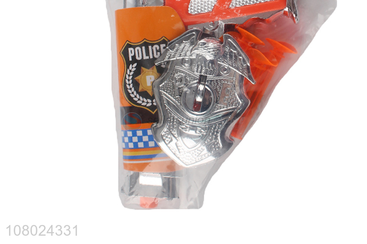 Best quality funny children props police set toys gun toys