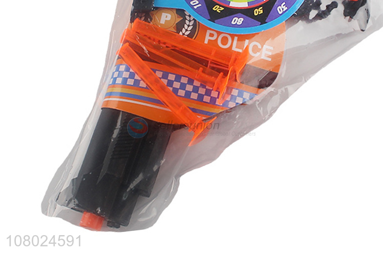 China supplier hot plastic police set toys handcuffs toys