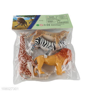 Factory direct sale inch wild animal model toy set