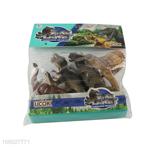 Wholesale multicolor boxed dinosaur toy model suit