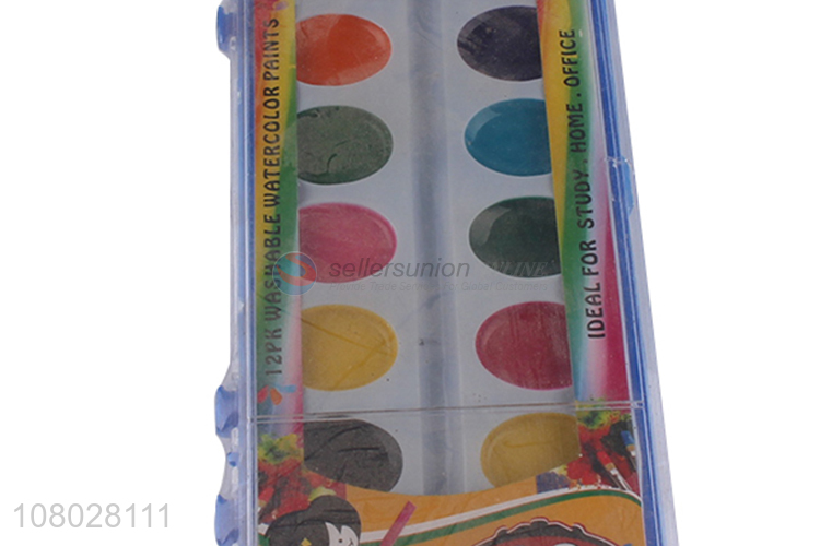 Factory price 16colors school water color paint set wholesale