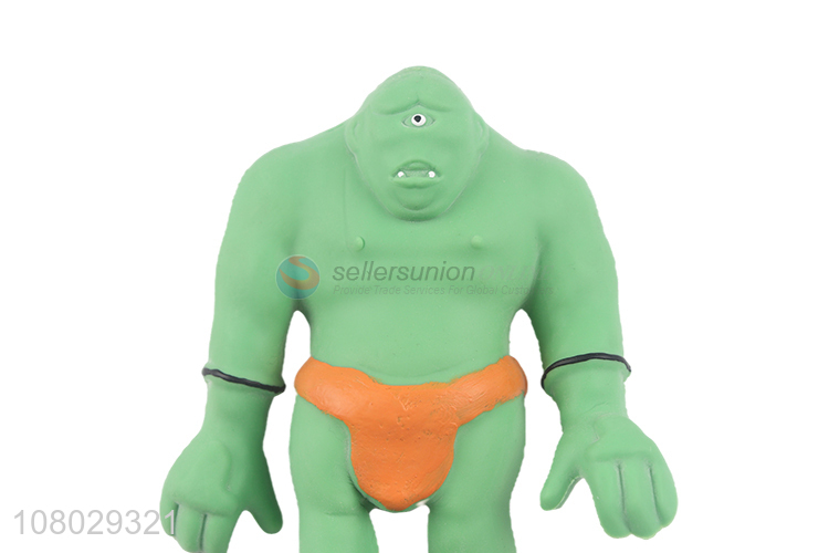 Yiwu wholesale one-eyed green monster creative vent toy