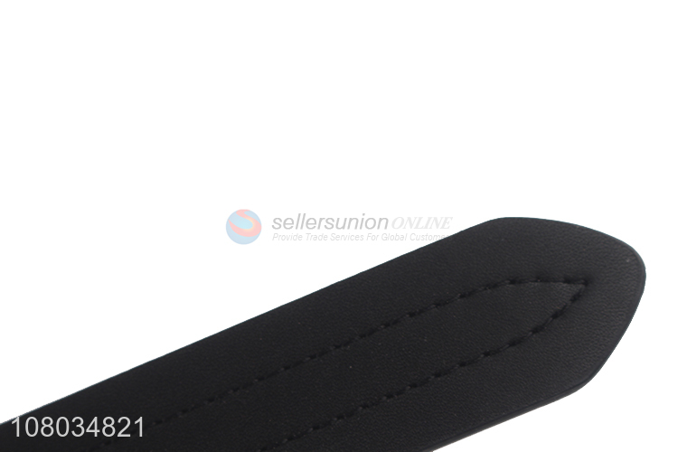 High Quality Black Belt Cheap Waist Belt For Adults