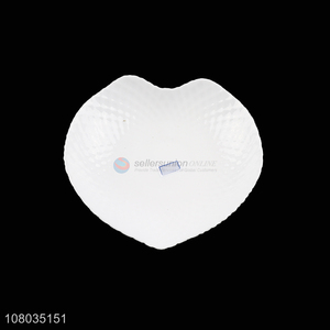 Wholesale from china heart shape white household bowl