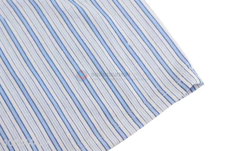 Factory direct sale blue striped underwear men boxer briefs