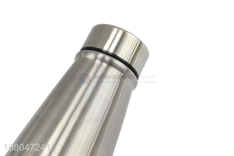 Popular products large capacity single wall stainless steel bottle