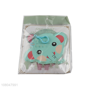 New arrival green cartoon elephant DIY sticker diamond coin purse