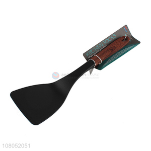 Hot items nylon kitchen utensils wood grain non-stick nylon cooking spatula