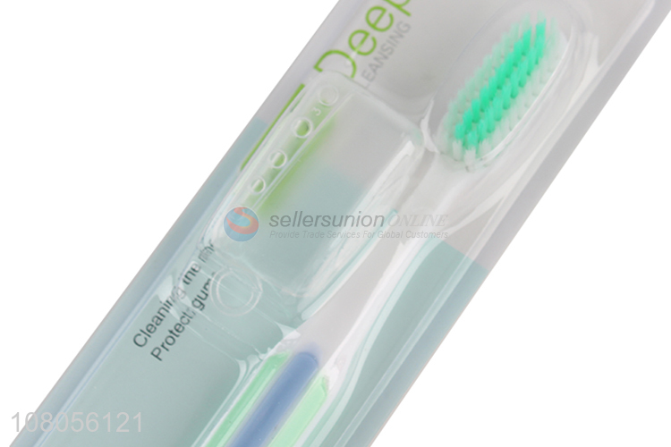 Yiwu wholesale plastic soft toothbrush portable travel toothbrush