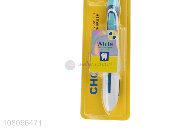 Online wholesale plastic portable travel toothbrush with sheath