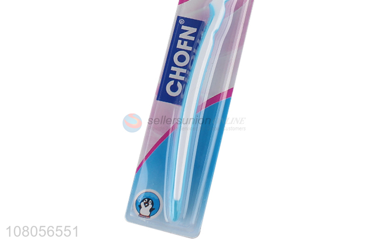 Yiwu supplier blue plastic portable travel toothbrush