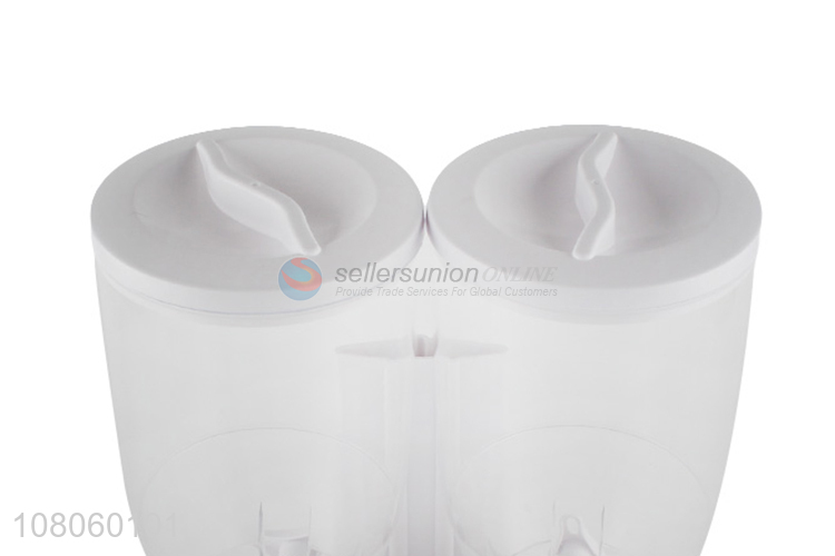 Yiwu Market White Double Barrel Kitchen Storage Barrel