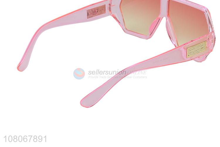 Wholesale fashionable womens sunglasses colorful oversize sunglasses