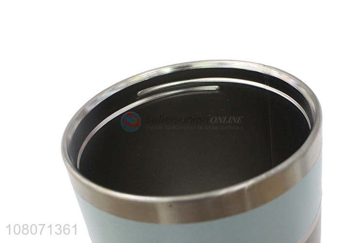 High quality multicolor vacuum flask portable straw cup