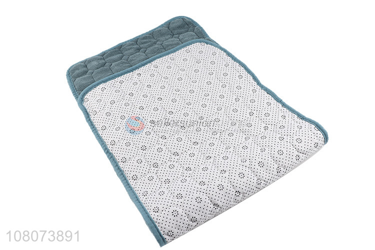 New Design Rectangle Non-Slip Floor Mat Quilted Mat