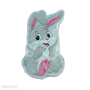 Factory wholesale cartoon rabbit wooden puzzle for children