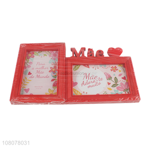 Hot Selling Plastic Picture Frame Desktop Combination Frame