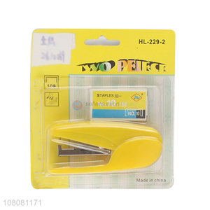 Hot selling heavy duty student staplers set 15 sheet capacity 10# stapler