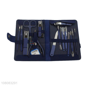 High quality portable travel manicure set pedicure set