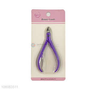 Best selling plastic cuticle nipper for beauty tools