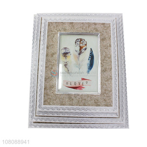 Fashion Style Plastic Photo Frame Desktop Picture Frame