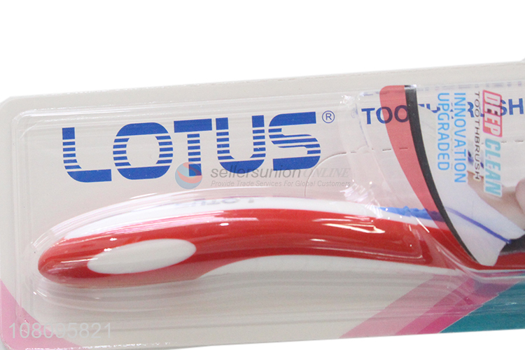 Factory supply deep cleaning adult soft toothbrush for sale